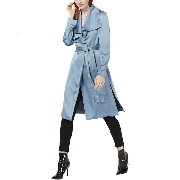 Bar III Jackets & Blazers - Bar III Women's Drape Front Duster Jacket. M